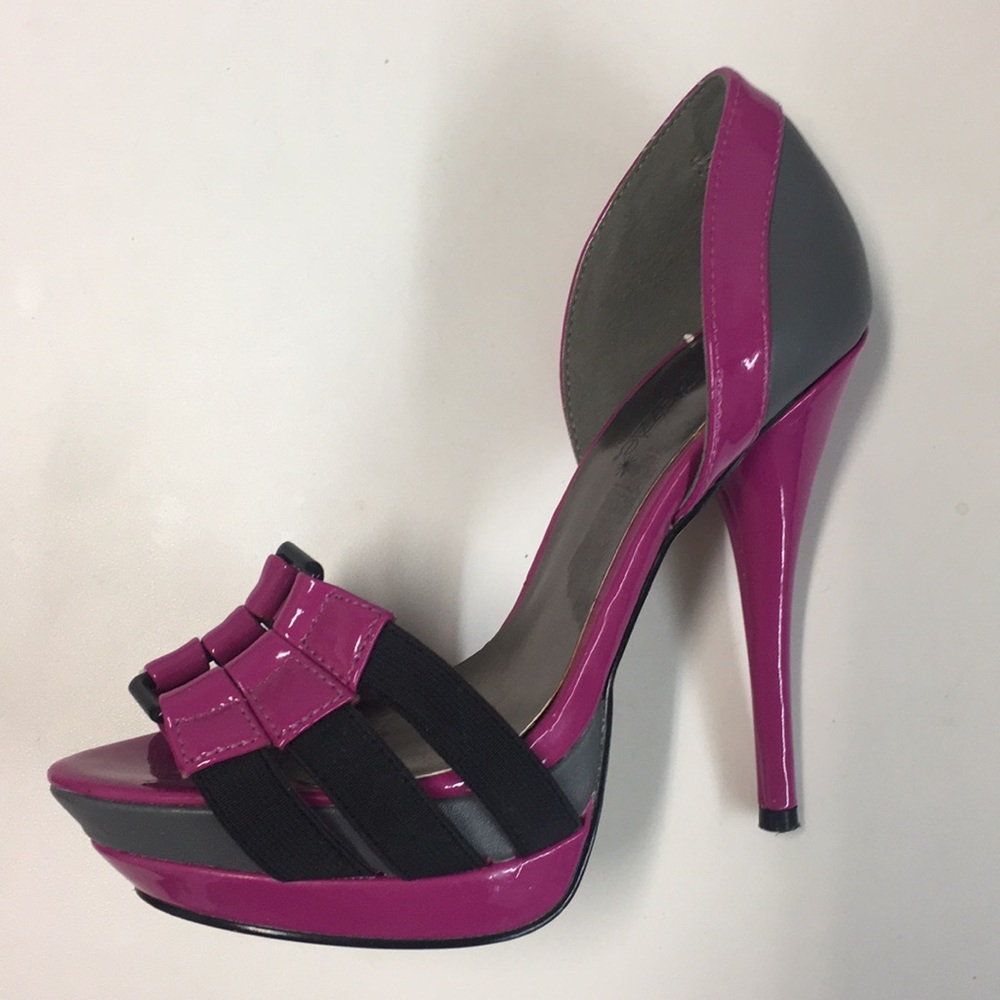 Pink high heels